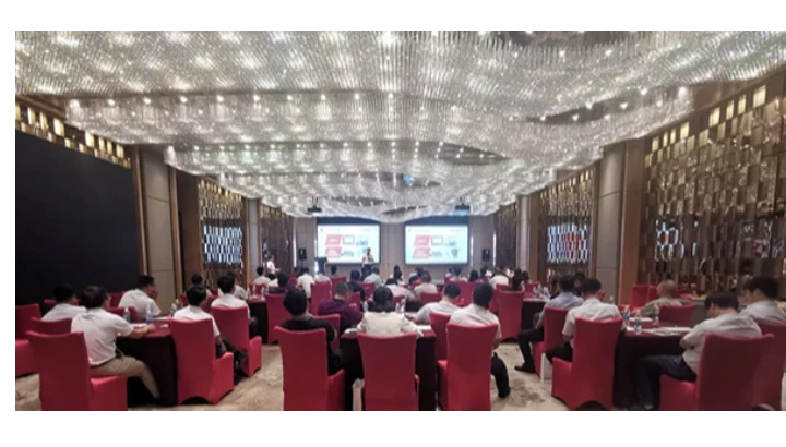 技术交流会广州站，这位客户为美仪售后效率狂点赞！