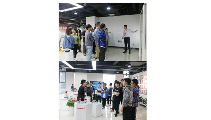 校企互动：美仪迎来一大波中量大青葱少年