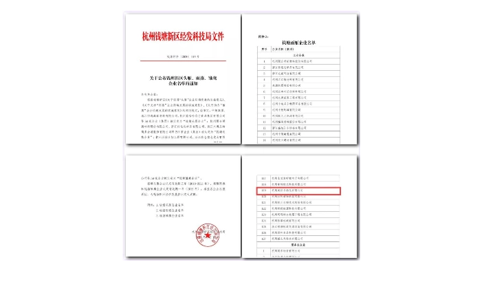 乘风破浪！美仪荣获“钱塘雨燕企业”称号