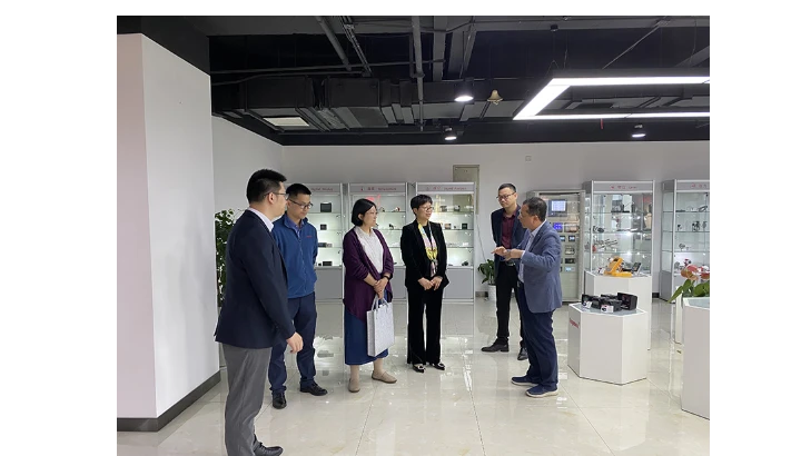 浙江理工大学机控学院走访调研美仪